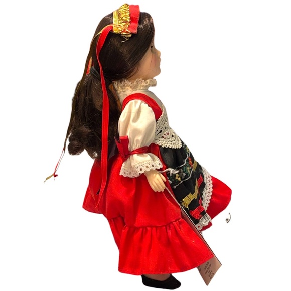 NWT-Traditional Red and Black Doll - Picture 9 of 14